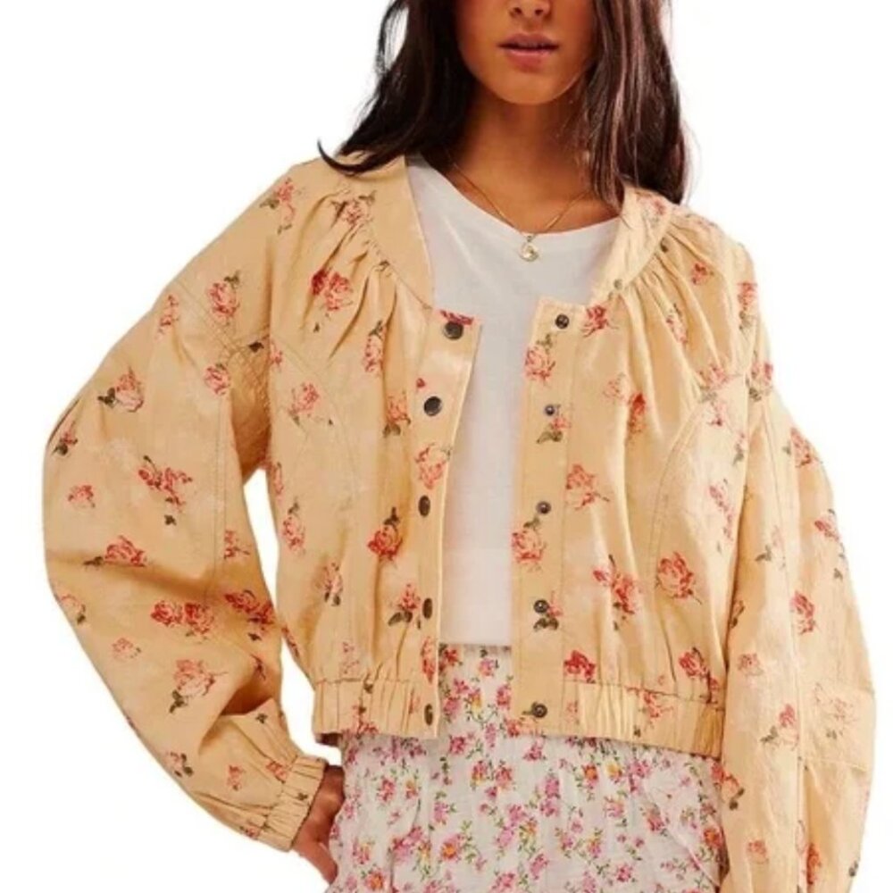 Free People Rory Bomber Jacket